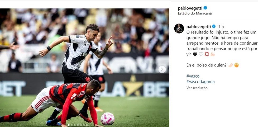 Pablo Vegetti provoca Fabrício Bruno