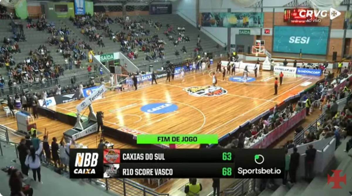 Caxias do Sul x Vasco pelo NBB