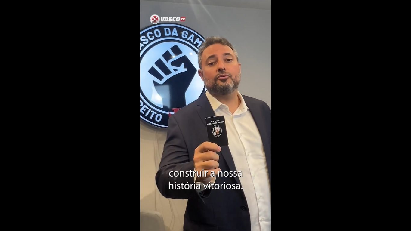 Alexandre Mattos convoca torcida para o Sócio Gigante