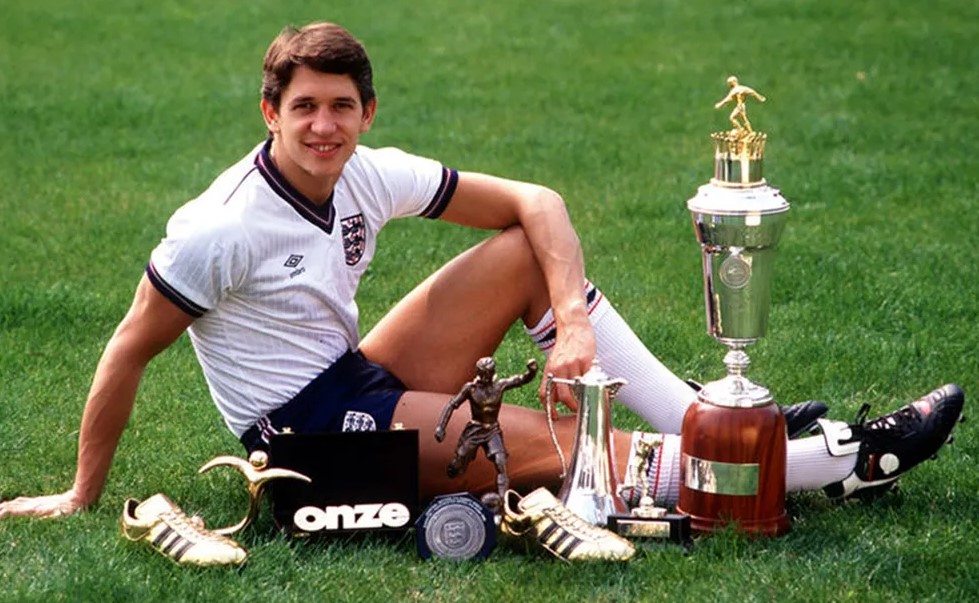 Gary Lineker, atacante da Inglaterra