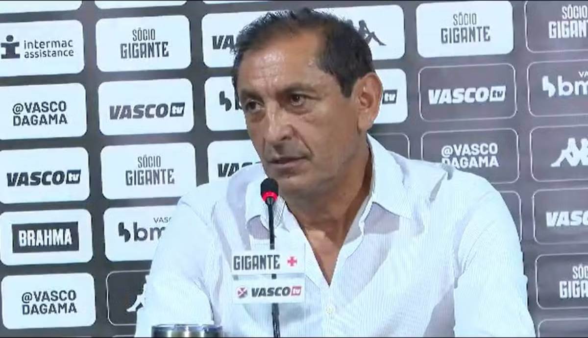 Ramón Díaz em entrevista após Bangu x Vasco