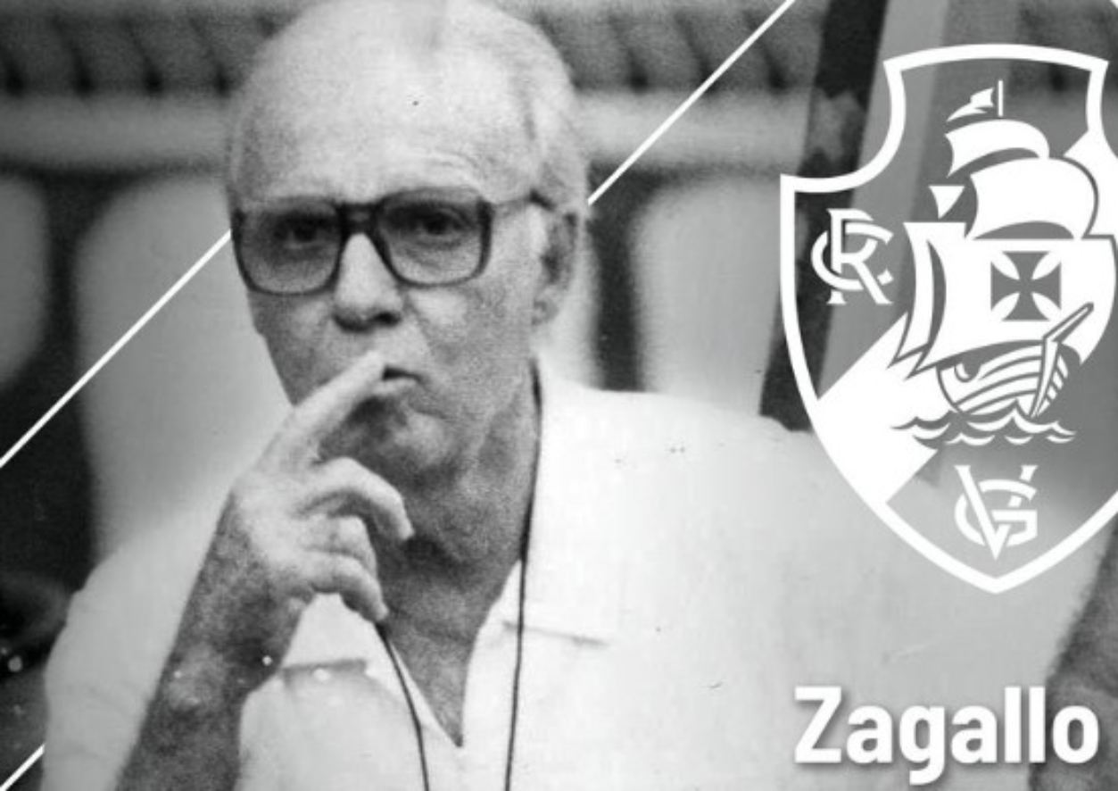 Vasco lamenta a morte de Zagallo