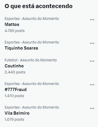Torcida do Vasco levanta hashtag em protesto à 777 Partners