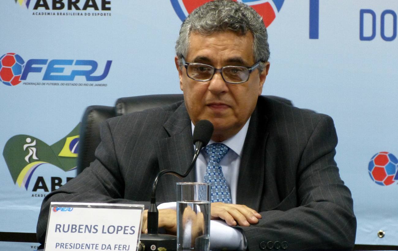 Rubens Lopes preside a FFERJ há muitos anos