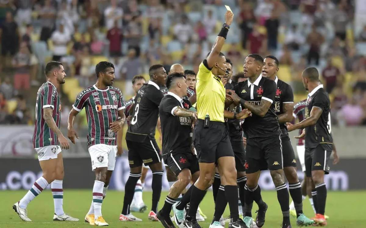 Fluminense x Vasco no Maracanã