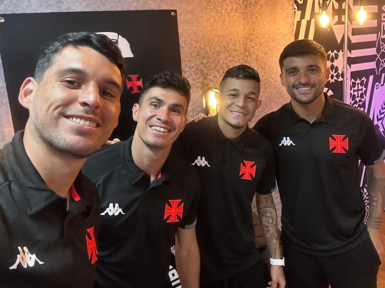 Keiller, Galdames, Adson e Victor Luís são apresentados pelo Vasco