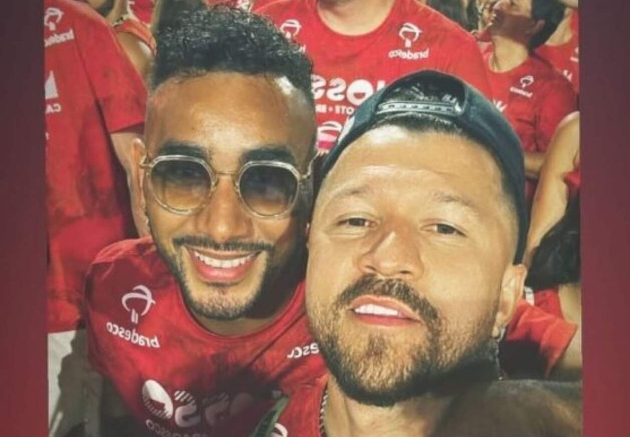 Payet e Rossi aproveitam Carnaval no Rio de Janeiro