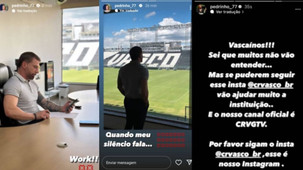 Publicações de Pedrinho no Instagram