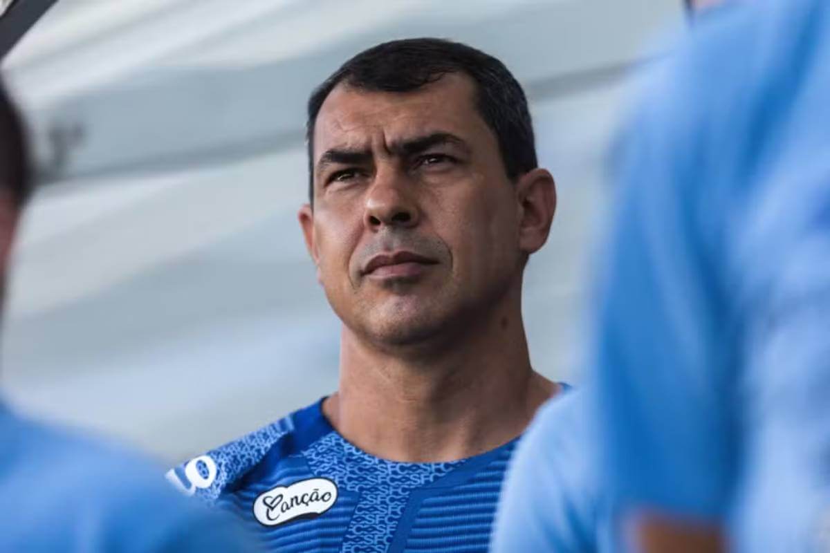 Fábio Carille, técnico do Santos