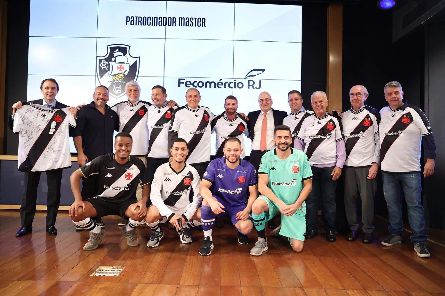 Vasco anuncia patrocínio da Fecomércio para o futsal