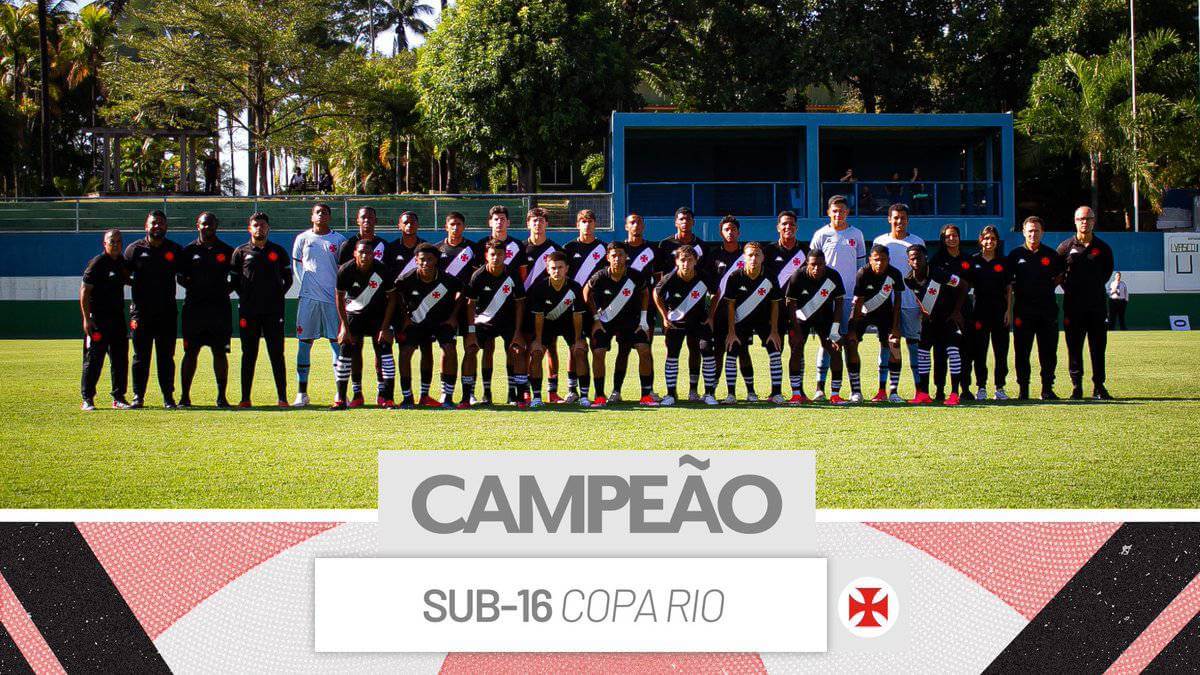 Vasco conquista a Copa Rio Sub-16