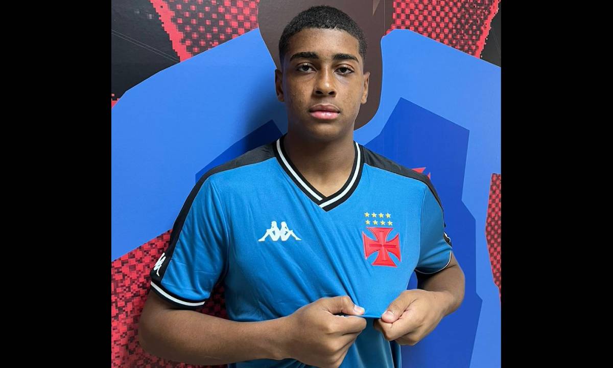 Lucas Andrade, goleiro do Sub-16 do Vasco