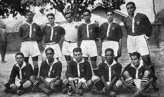 Camisas Negras, time do Vasco campeão carioca de 1923 