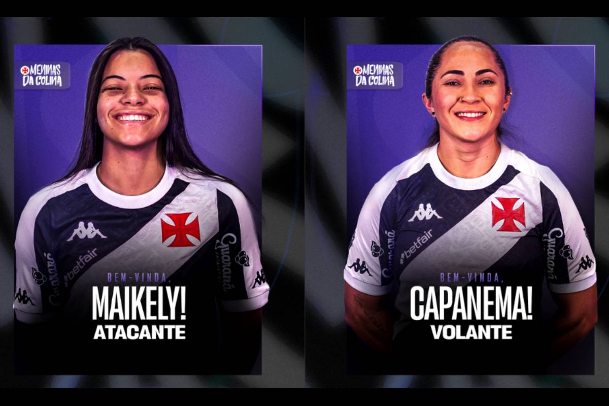 Maikely e Capanema reforçam o elenco feminino do Vasco