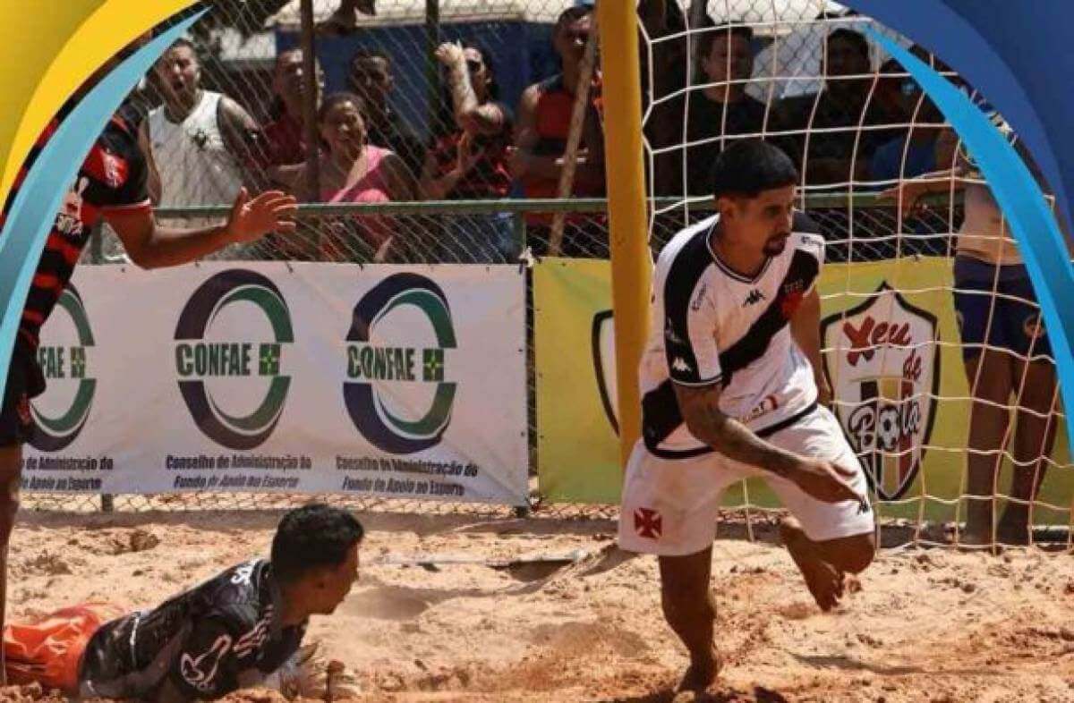 Vasco x Flamengo pela Supercopa do Brasil Beach Soccer