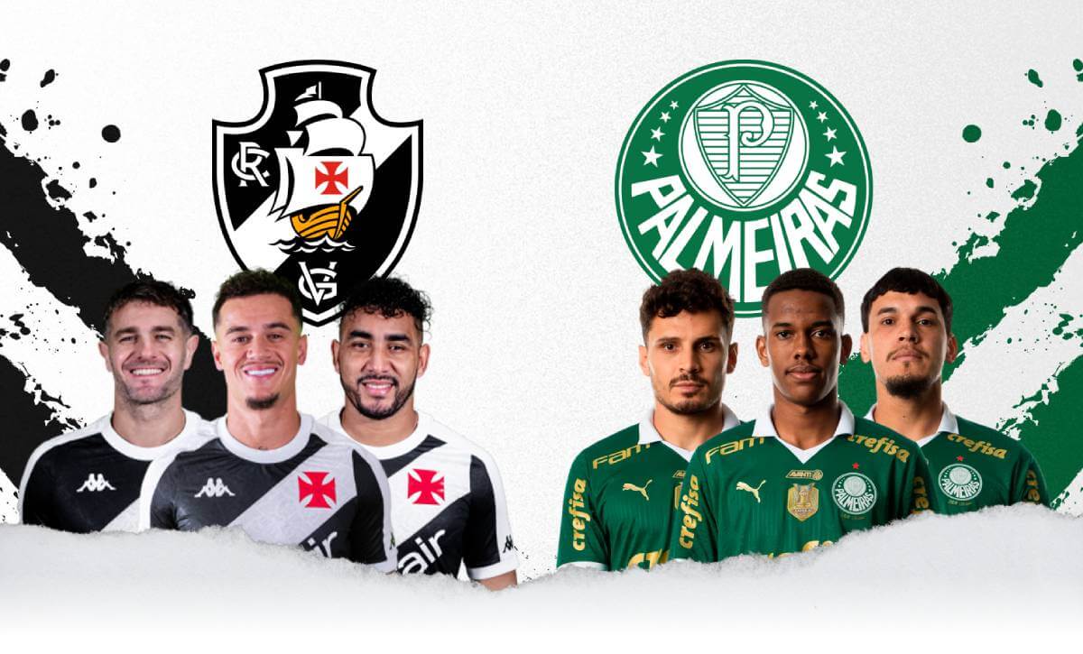 Vasco enfrenta o Palmeiras pela 26ª rodada do Brasileiro