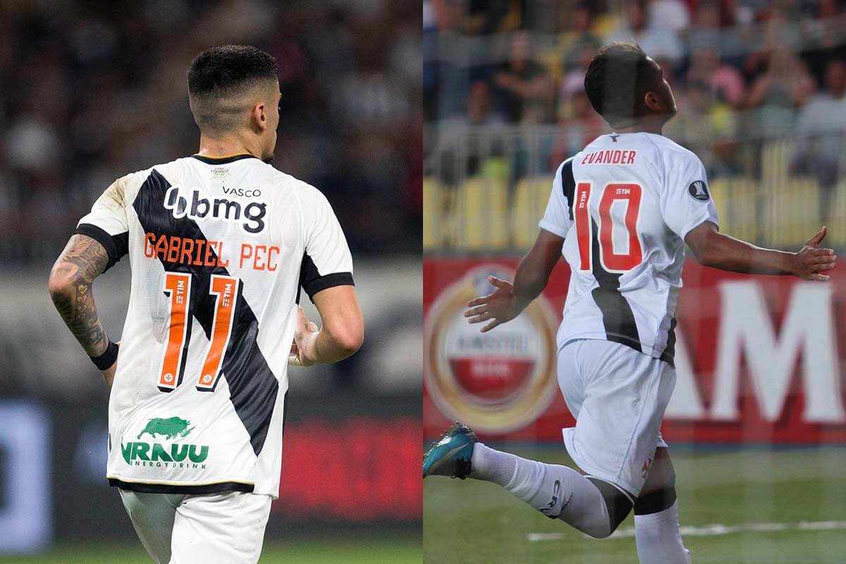 Gabriel Pec e Evander surgiram na base do Vasco e agora brilham na MLS