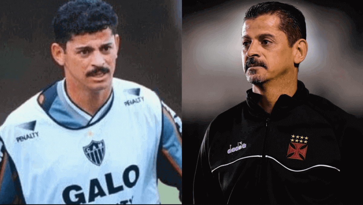 Valdir Bigode foi artilheiro no Vasco e no Atlético-MG