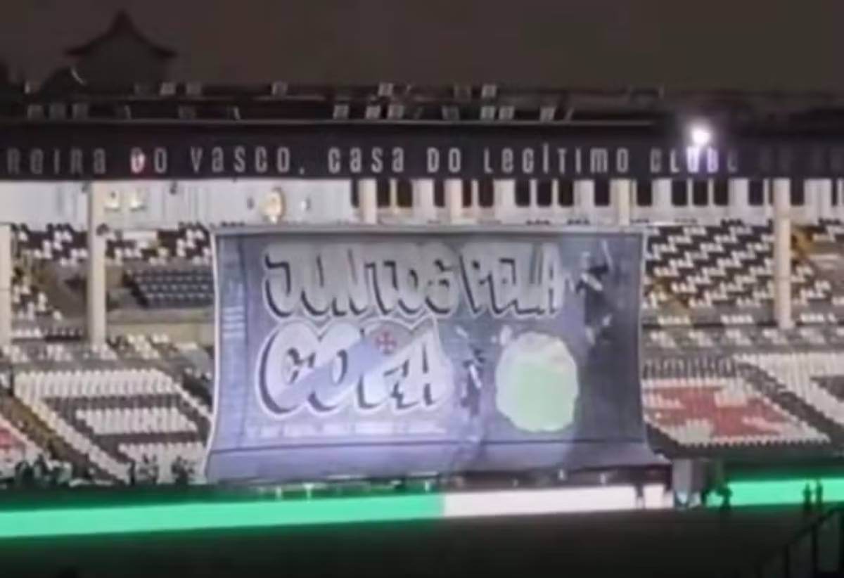 Mosaico do Vasco para semifinal da Copa do Brasil