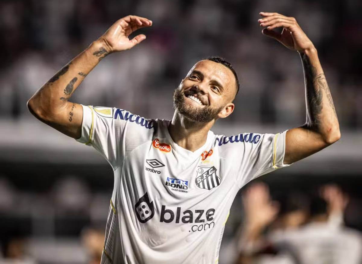 Guilherme, atacante do Santos