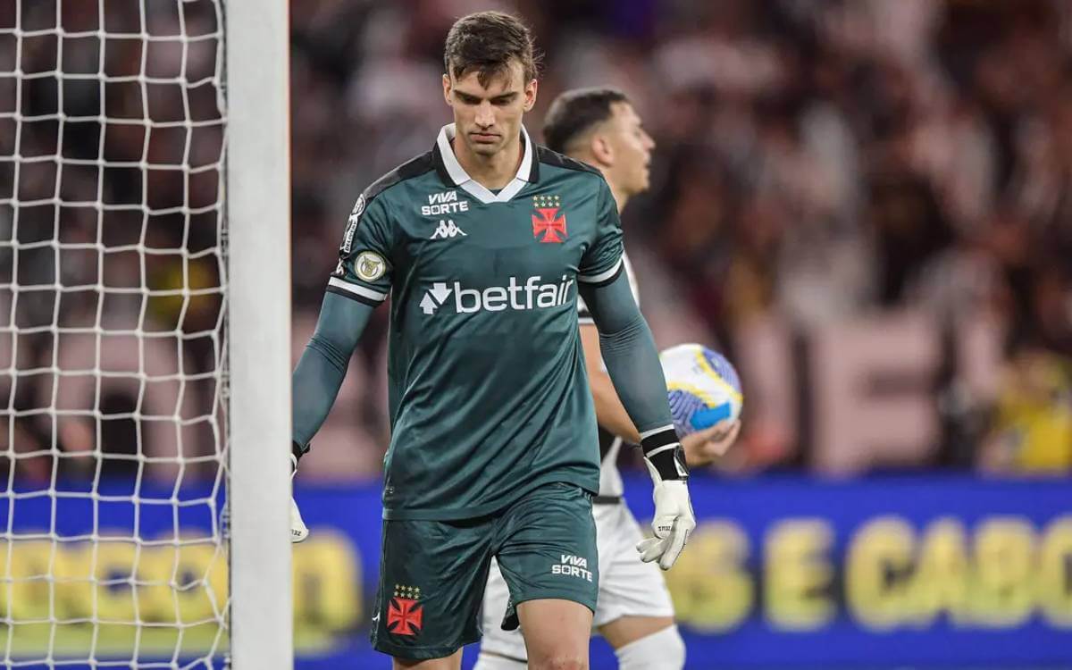 Léo jardim em jogo contra o Botafogo