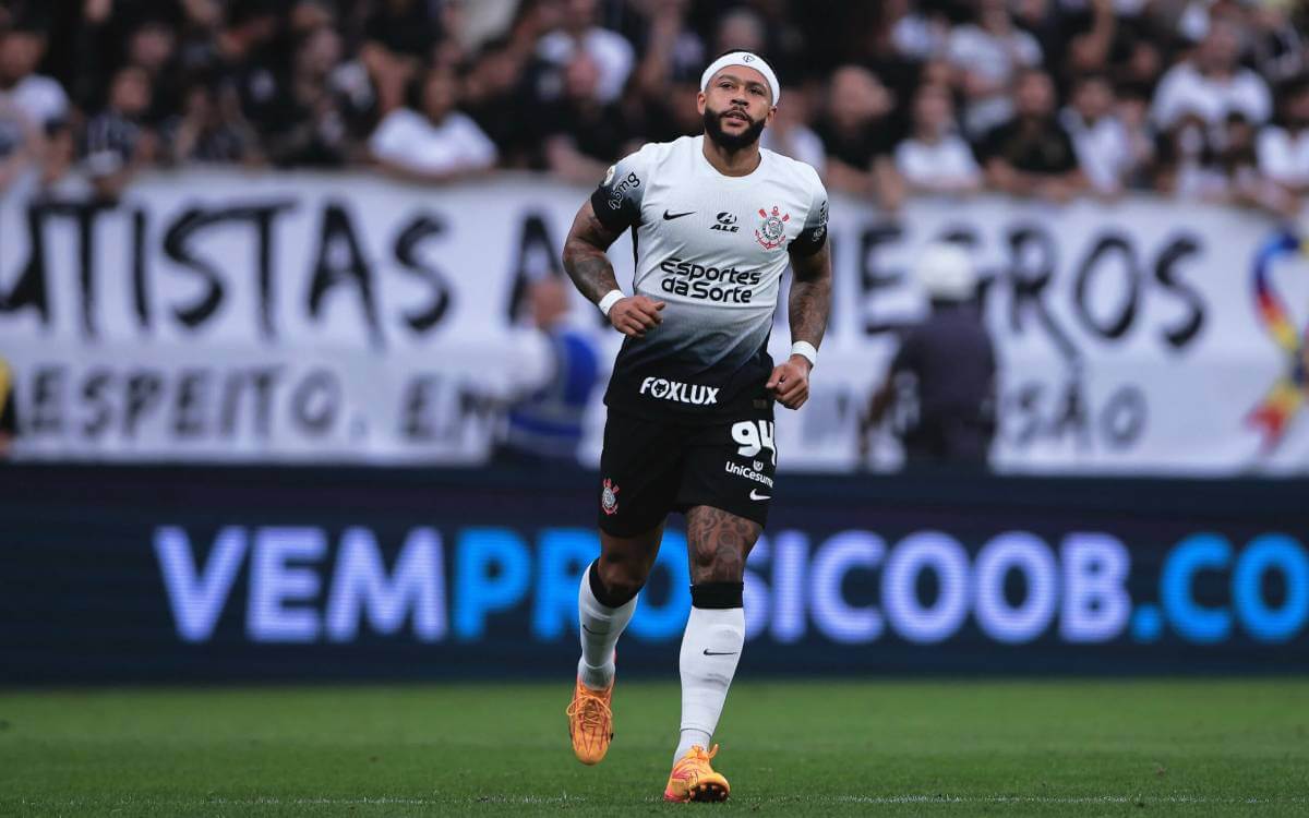 Memphis Depay, atacante do Corinthians