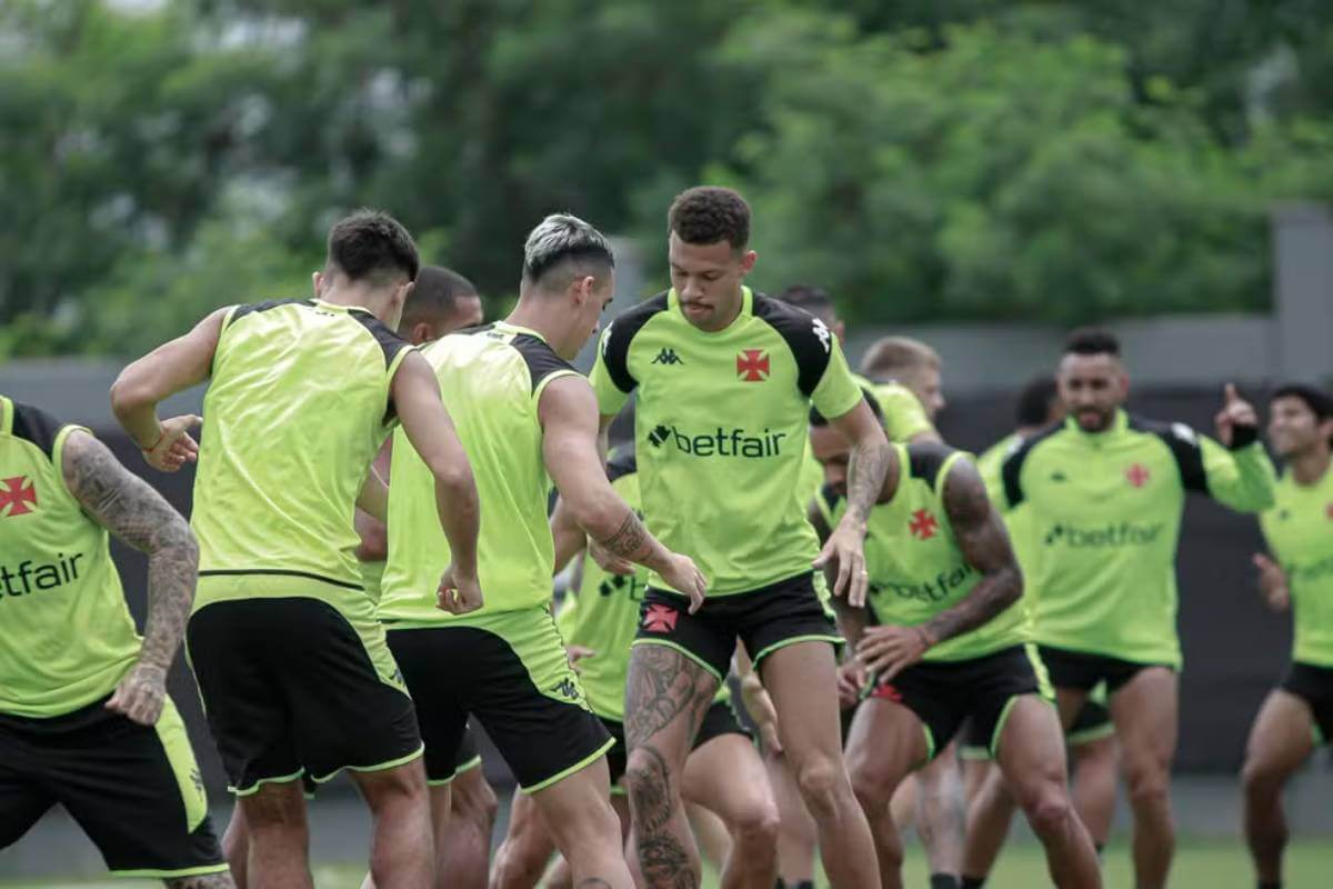 Treino do Vasco no CT Moacyr Barbosa