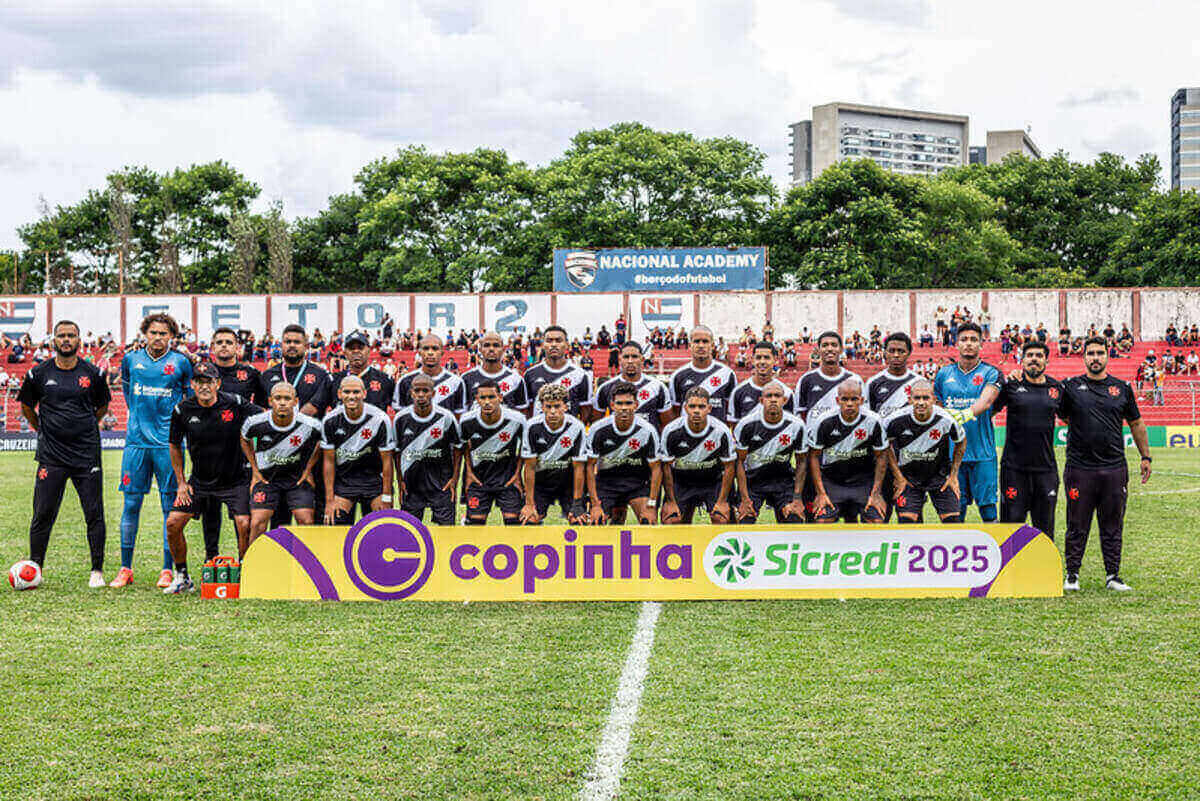 Time do Vasco da Gama na Copinha