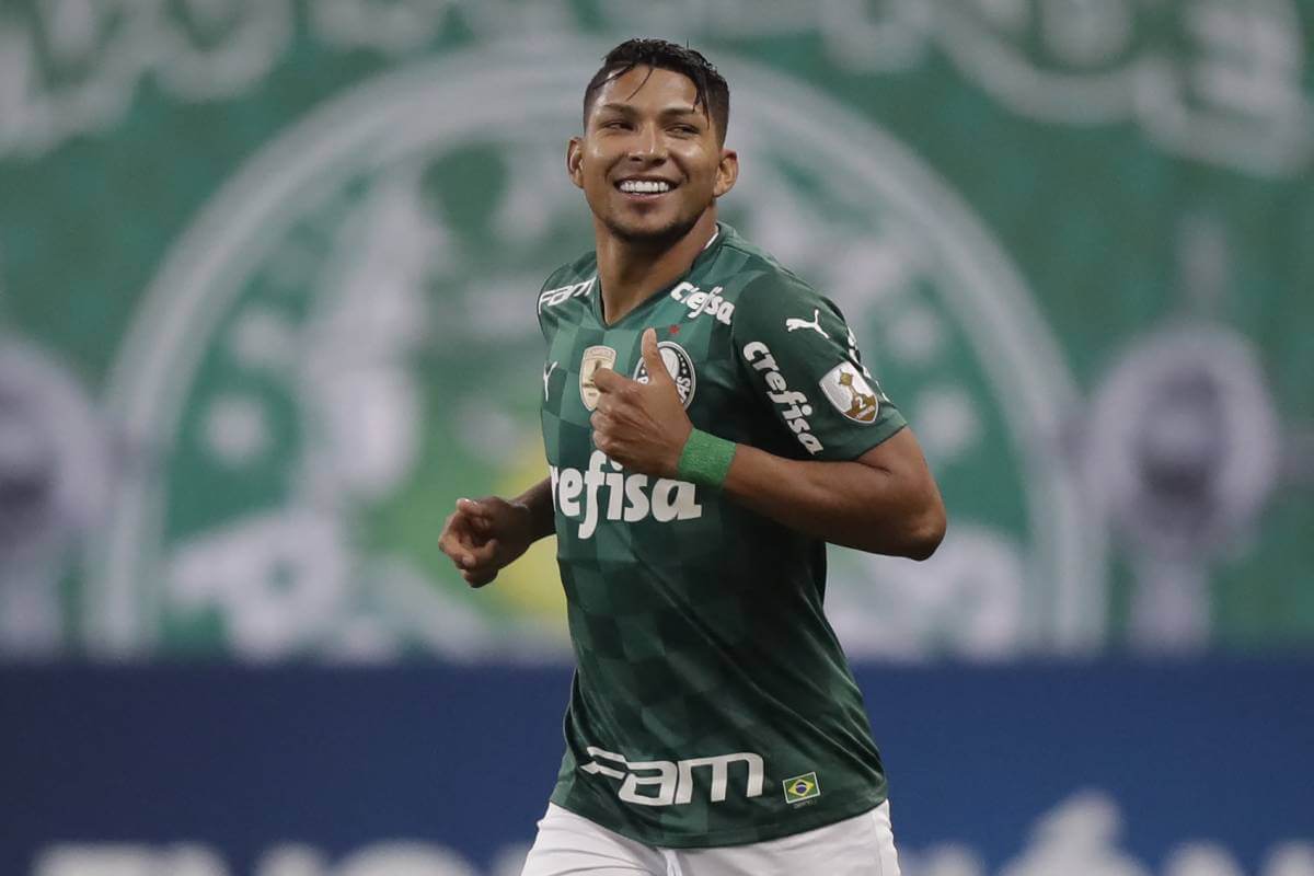 Rony, atacante do Palmeiras