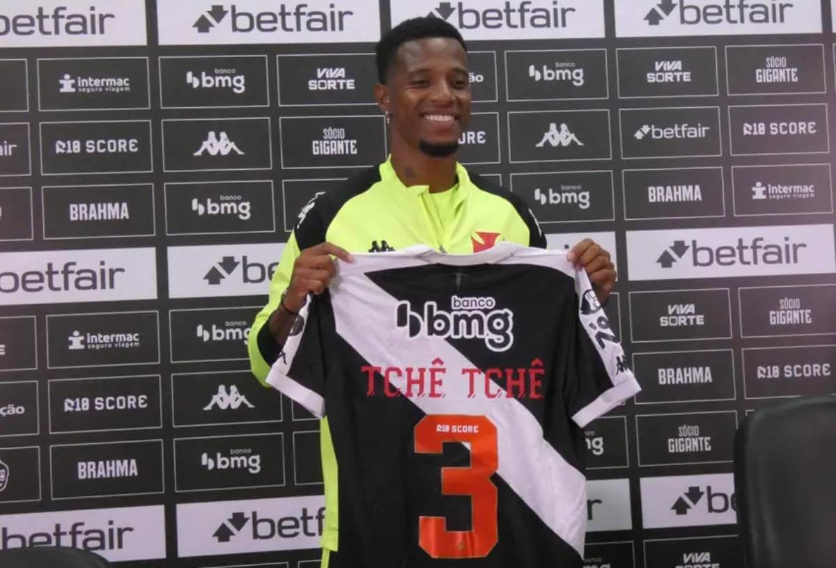 Tchê Tchê vestirá a camisa 3 no Vasco