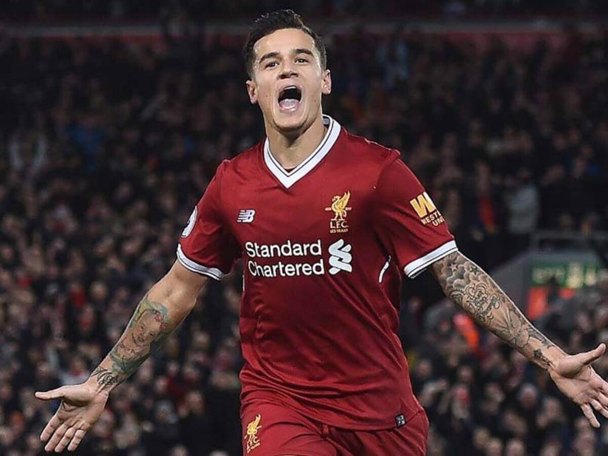 Philippe Coutinho em ação pelo Liverpool