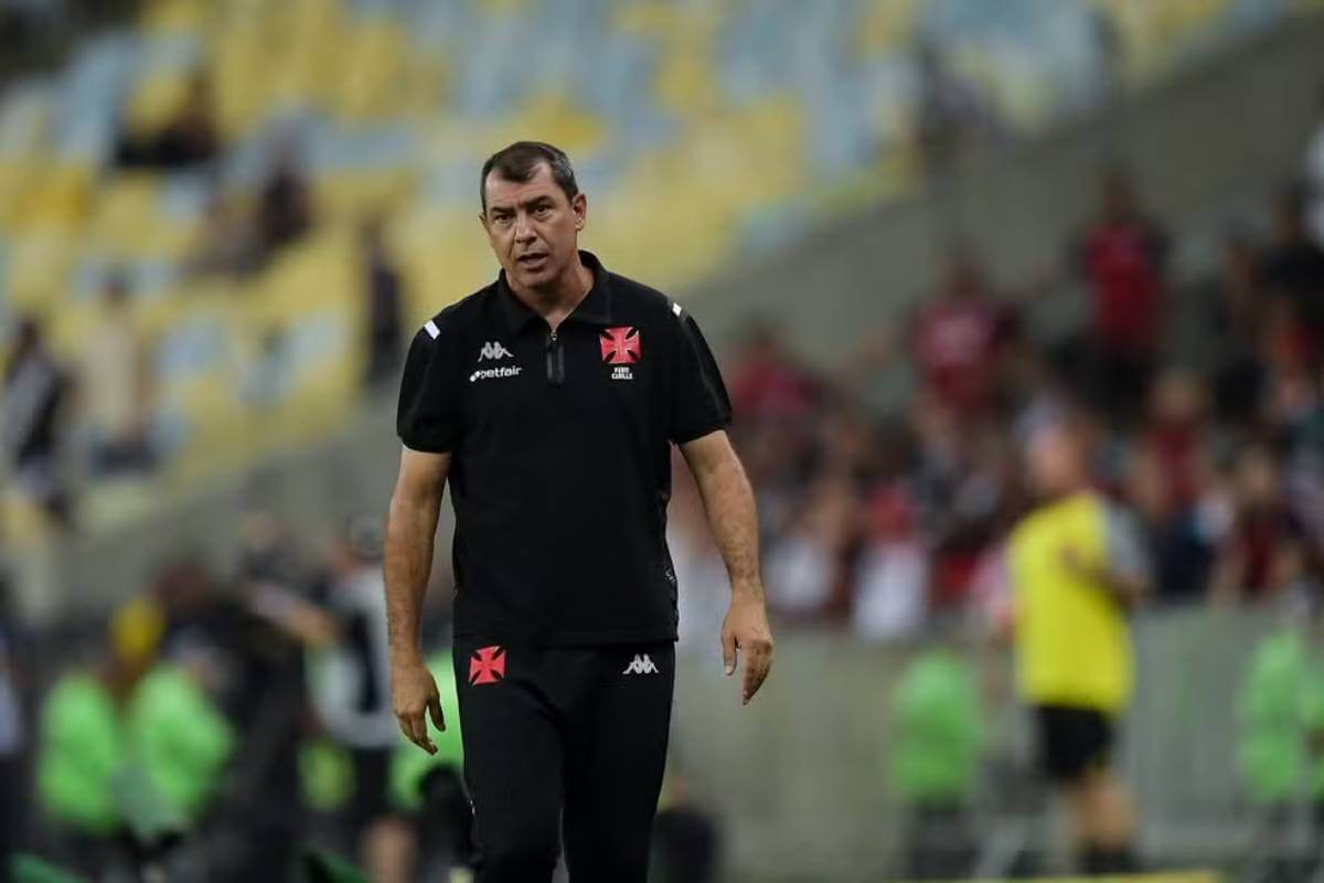 Carille em Flamengo x Vasco no Maracanã