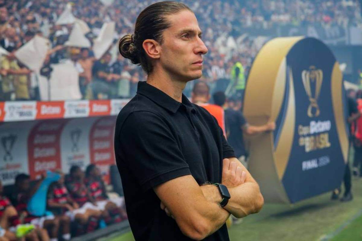 Filipe Luís, técnico do Flamengo