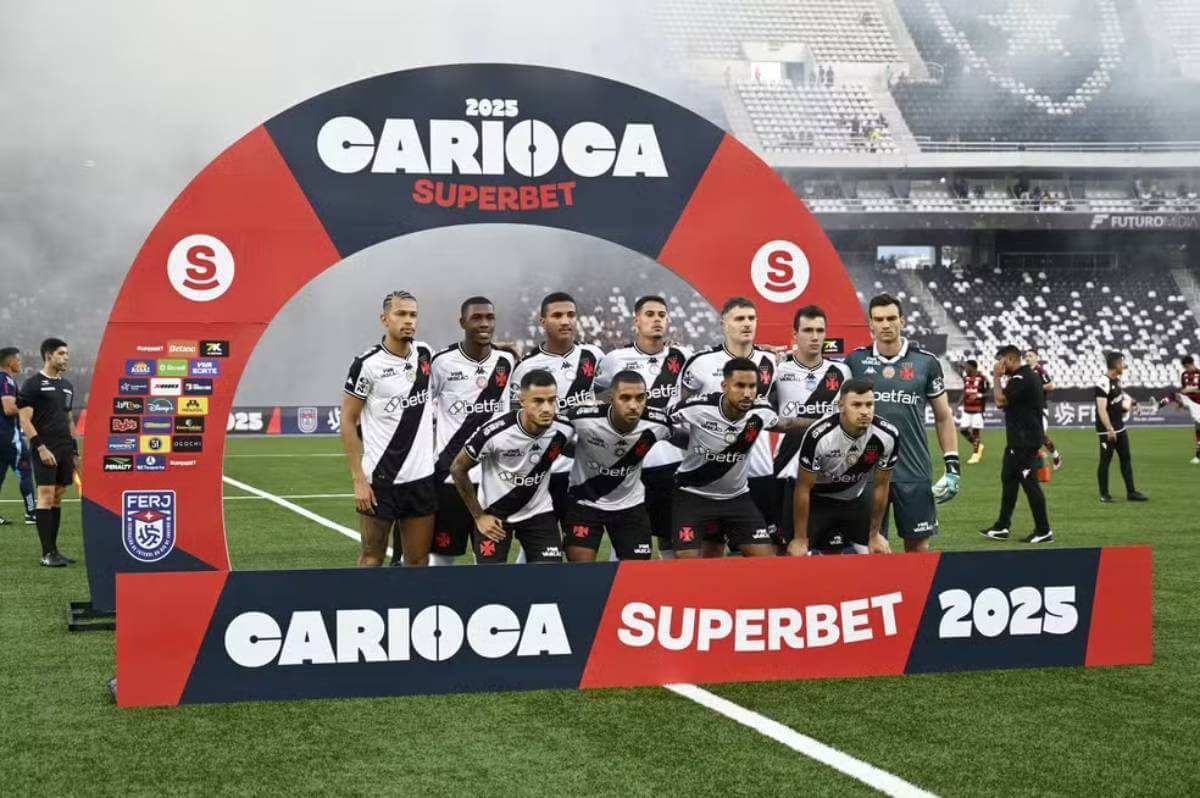 Jogadores do Vasco