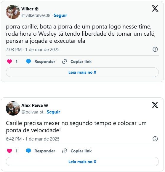 Vascaínos reclamam de Carille