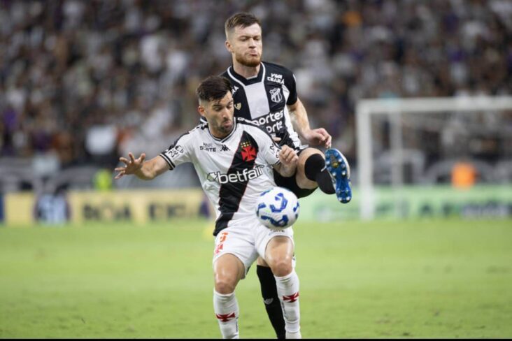 Garré em jogo do Vasco contra o Ceará