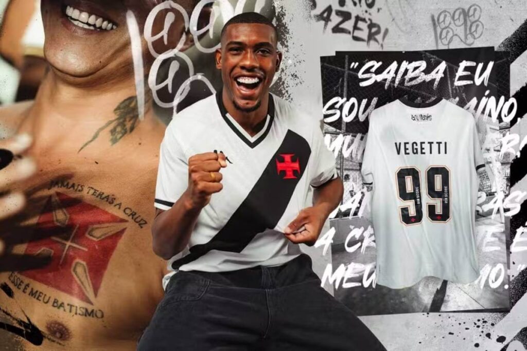 Nova camisa II do Vasco para 2025