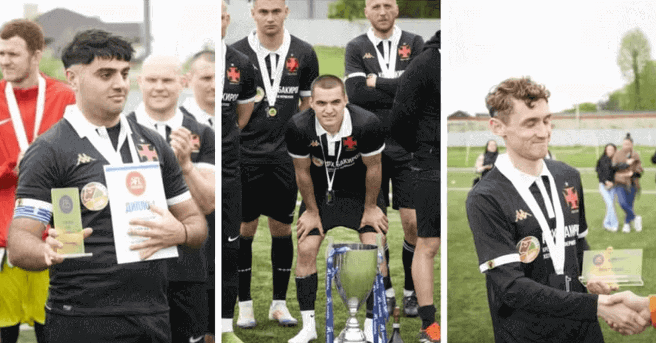 Time amador da Rússia presta homenagem ao Vasco