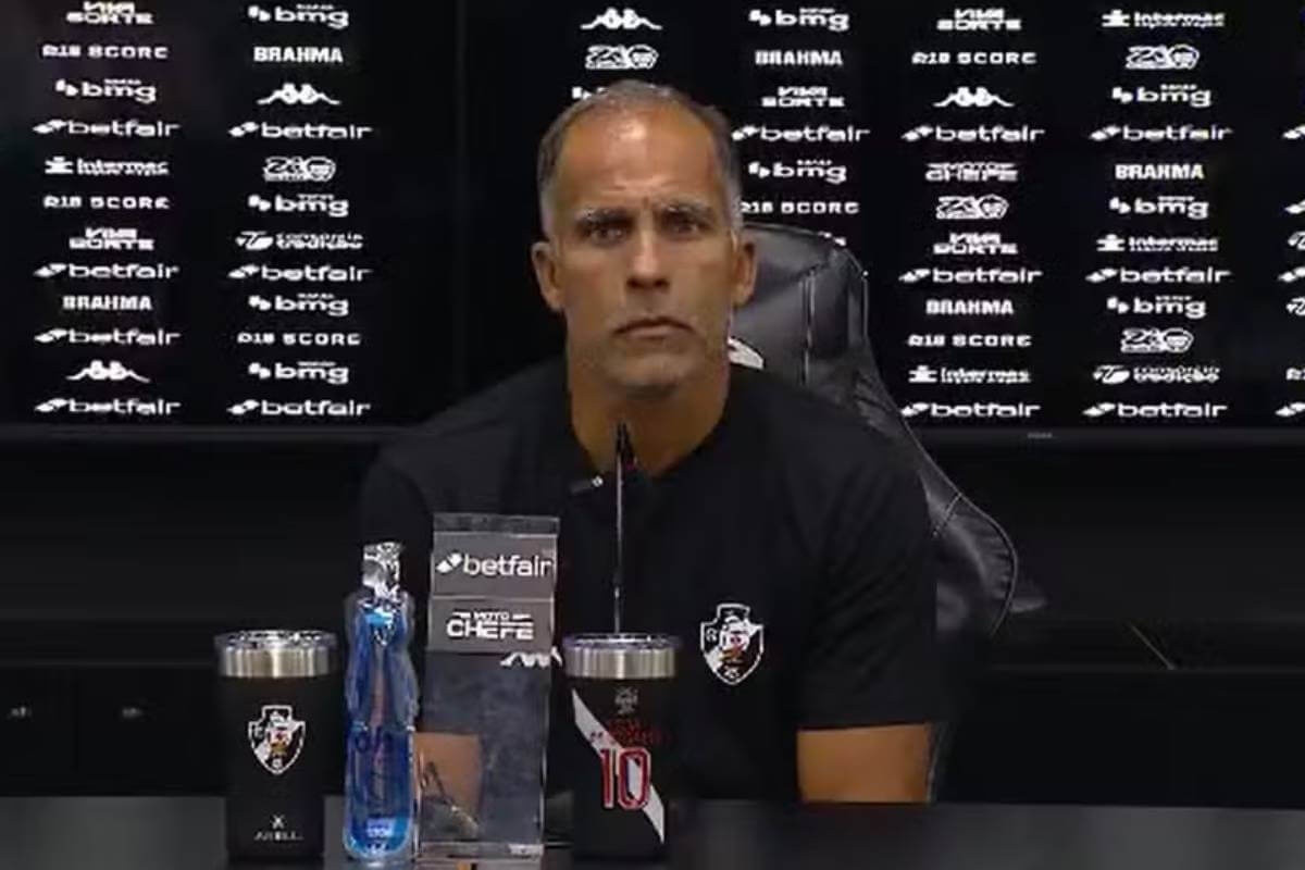 Felipe em entrevista nesta quinta-feira