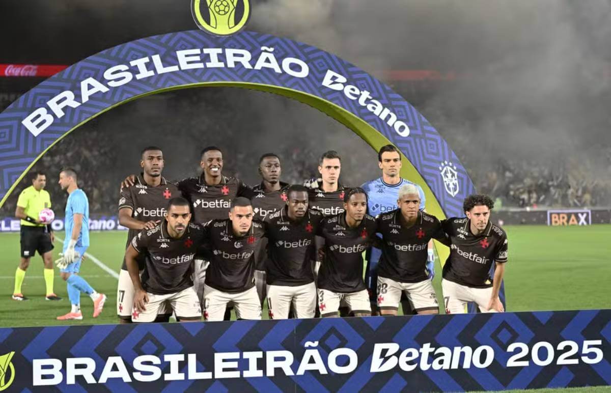 Time do Vasco no Maracanã