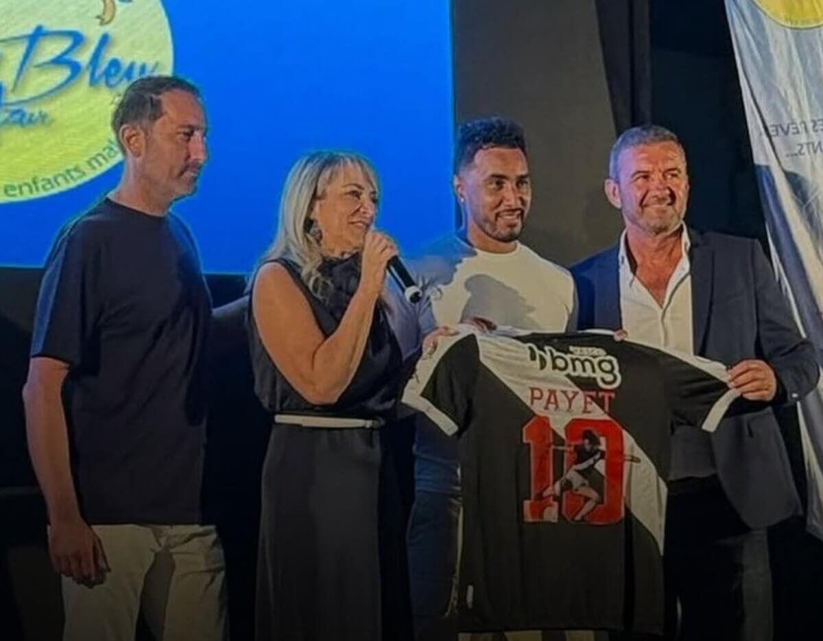 Payet em evento na França