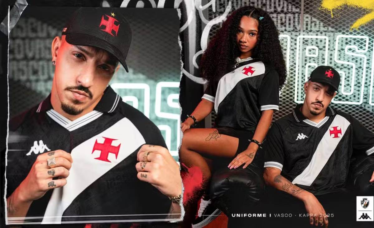 Camisa nova Vasco para temporada 2025