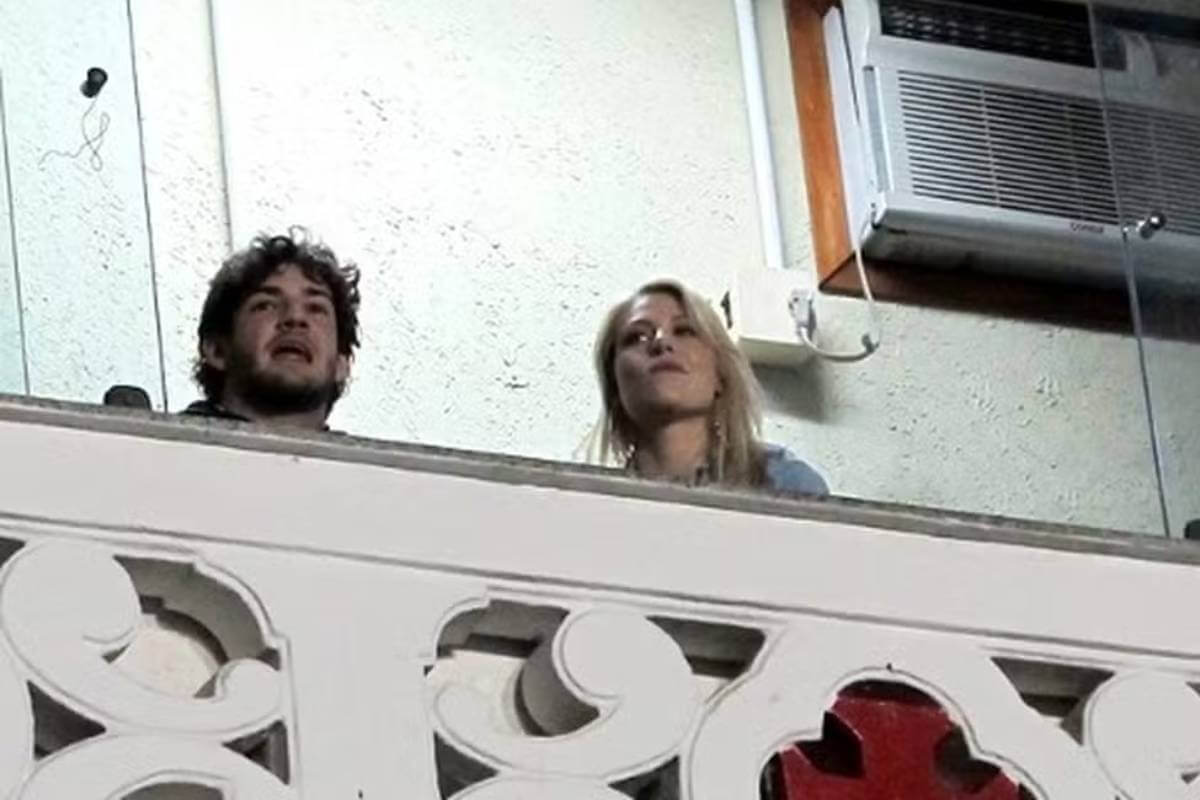 Pato e Bárbara Berlusconi em São Januário