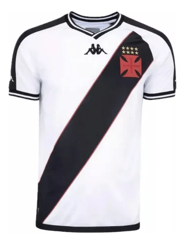 Camisa Vasco da Gama Branca Masculina 24-25 - 70 Anos Dinamite