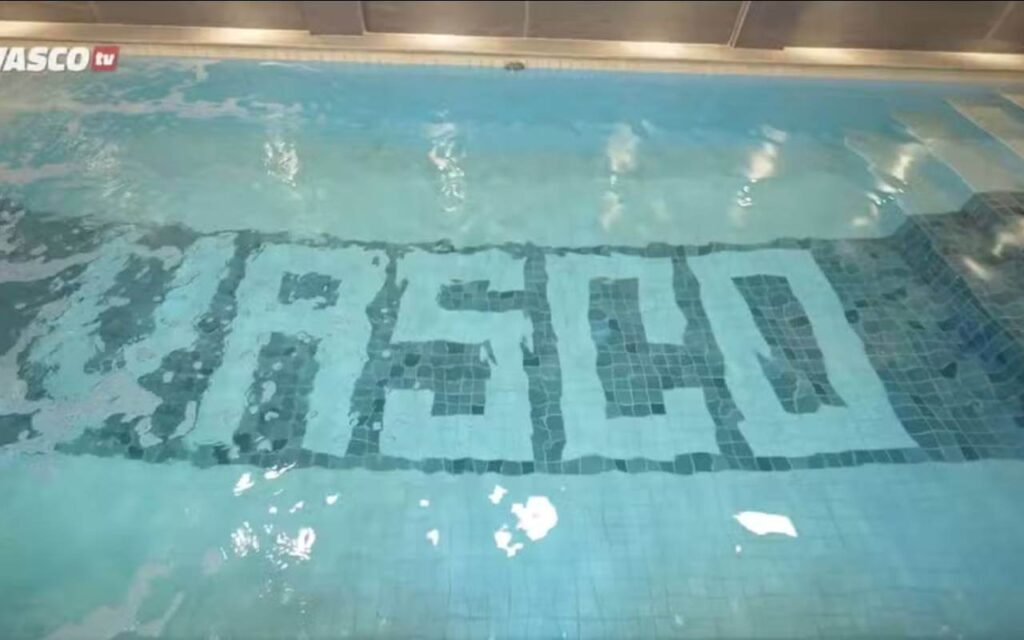 Nova piscina do CT Moacyr Barbosa