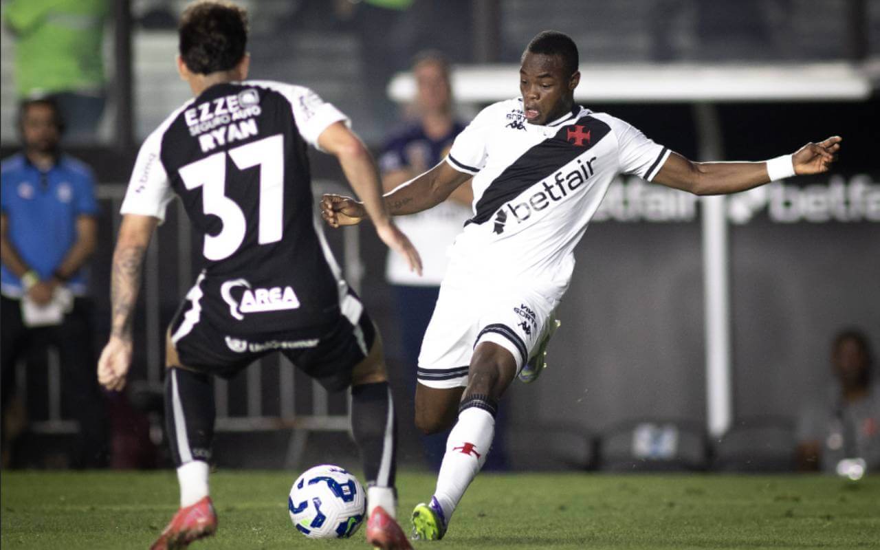 Andrés Gómes em Vasco x Corinthians