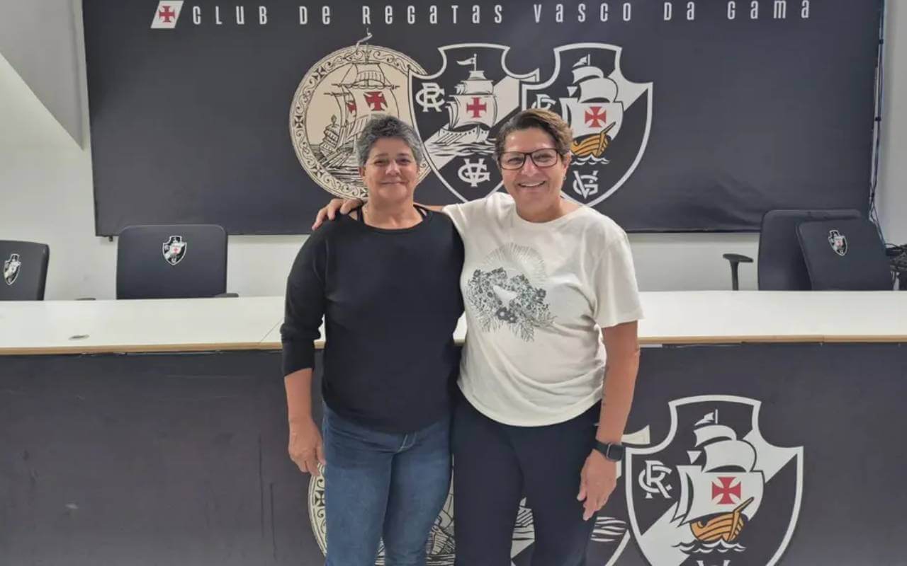 Marisa e Leda, ex-jogadoras do Vasco