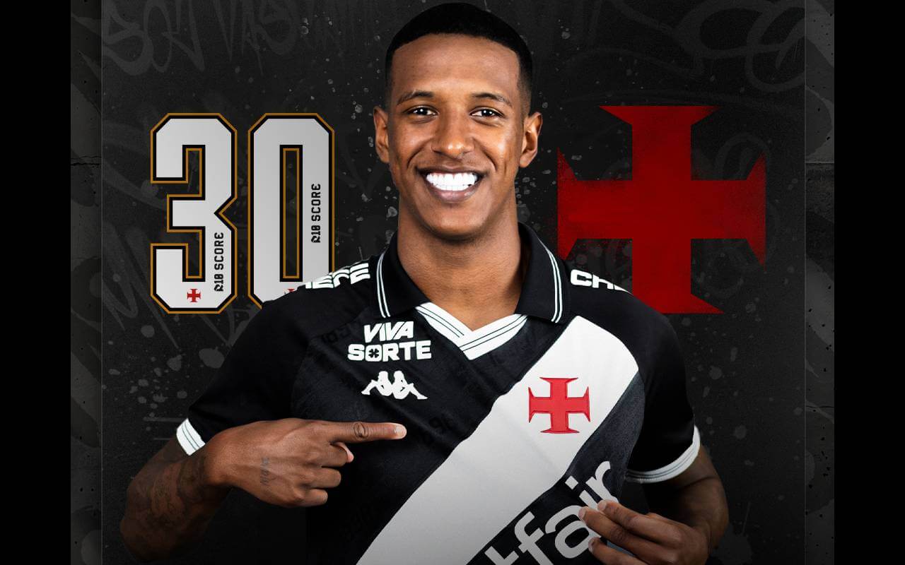 Robert Renan é o novo reforço do Vasco