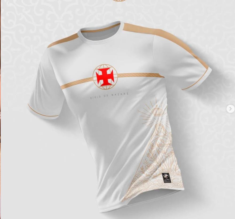 Camisa do Vasco em homenagem ao Círio de Nazaré 2025