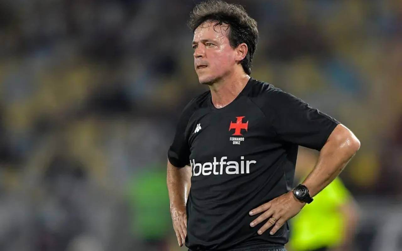 Diniz em Flamengo x Vasco no Maracanã